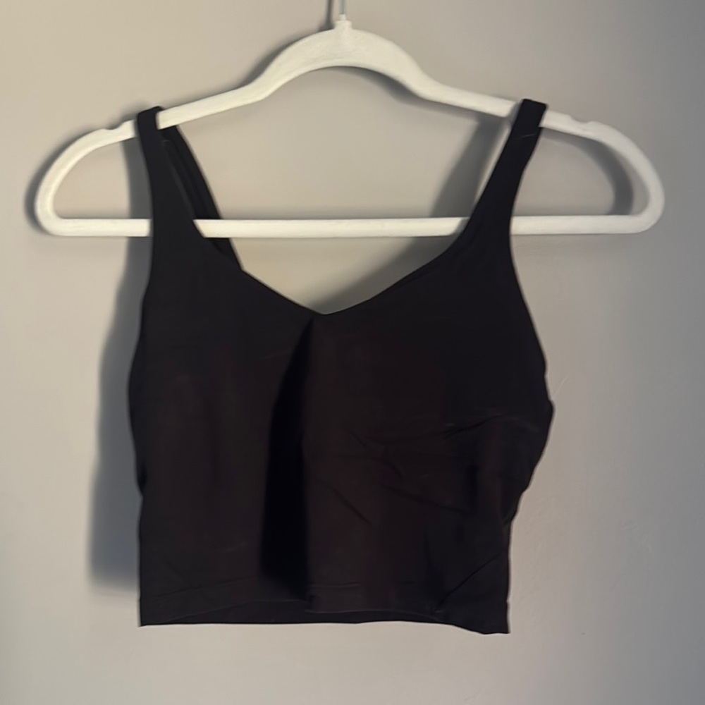 Black Lululemon align tank top